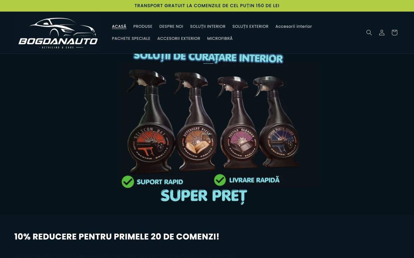bogdanauto.ro — preview proiect