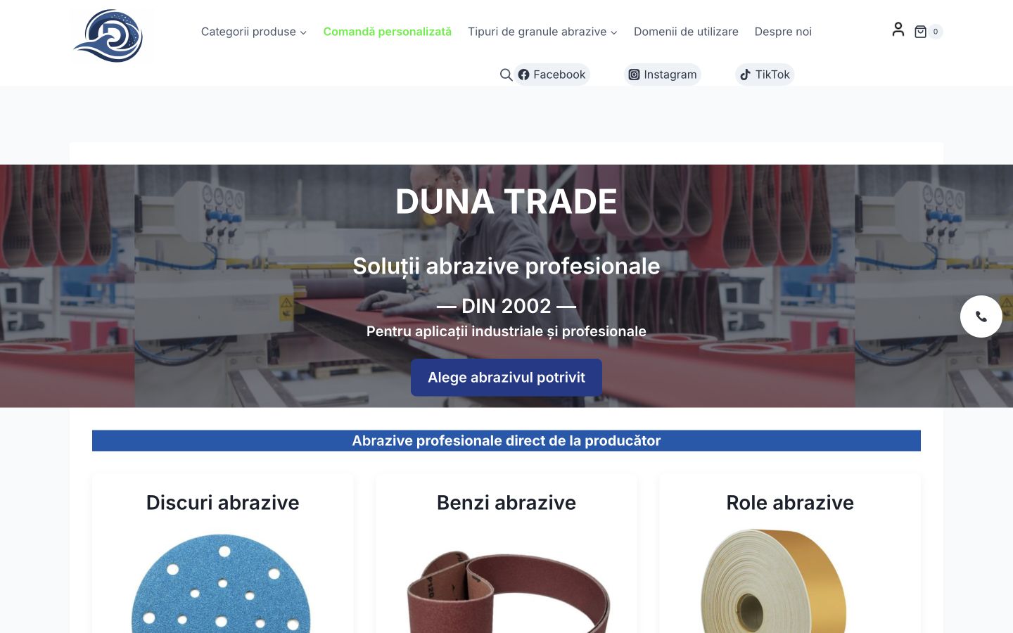 duna.ro — preview proiect