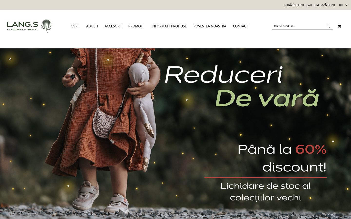 LANG.S Barefoot — preview proiect